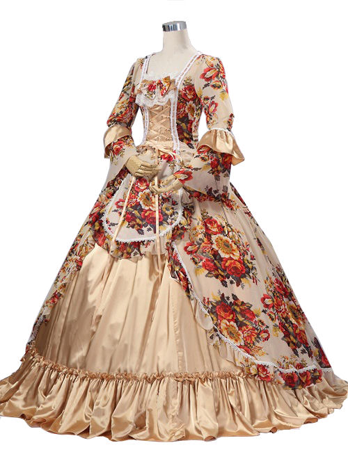 Ladies 18th Century Marie Antoinette Costume Size 14 - 16 Image